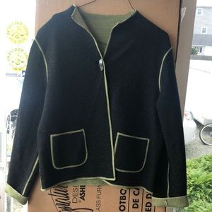 Women’s sweater jacket med